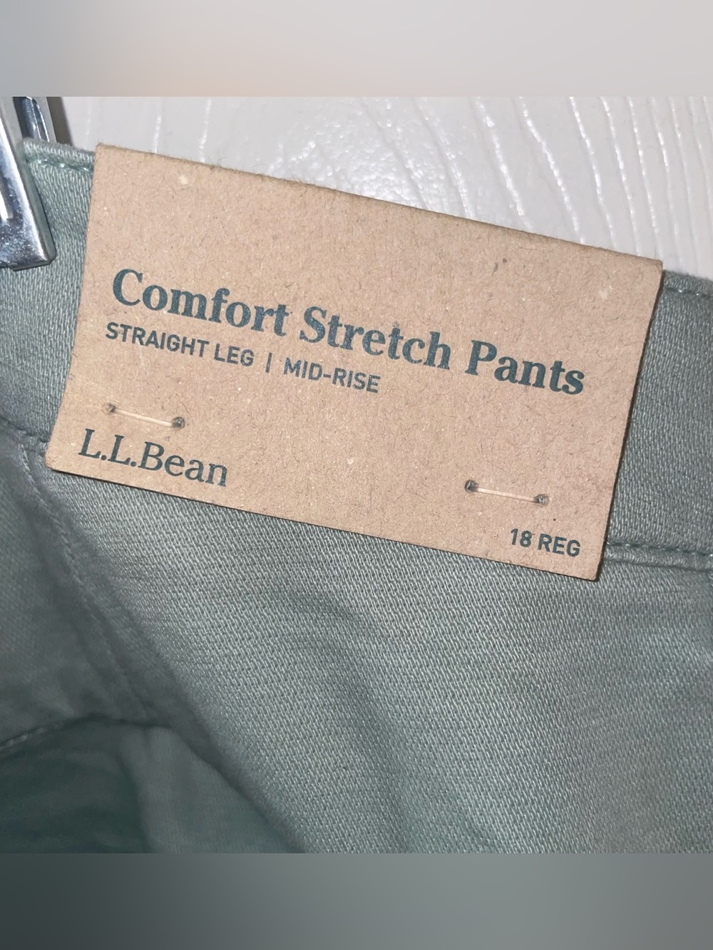 L.L. Bean Comfort Stretch in Color
Faded Sage - Picture 2 of 4